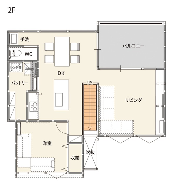 SORA海テラス 間取り図B